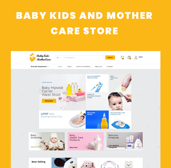 Baby-Kids-and-Mother Care Store