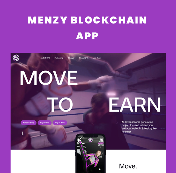 Menzy-Blockchain App